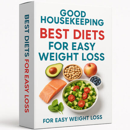 Cover image of a digital book showing healthy meals and diet tips by Good Housekeeping