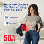 SculptLight360™ – Dual Wavelength Red Light Therapy Belt (660nm & 850nm) + FREE Diet Plan